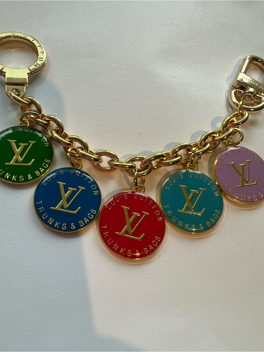 Unbranded Multicolor Enamel Coin key chain key bag trunks